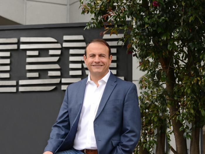 En la foto: Patricio Espinosa, gerente general de IBM. 