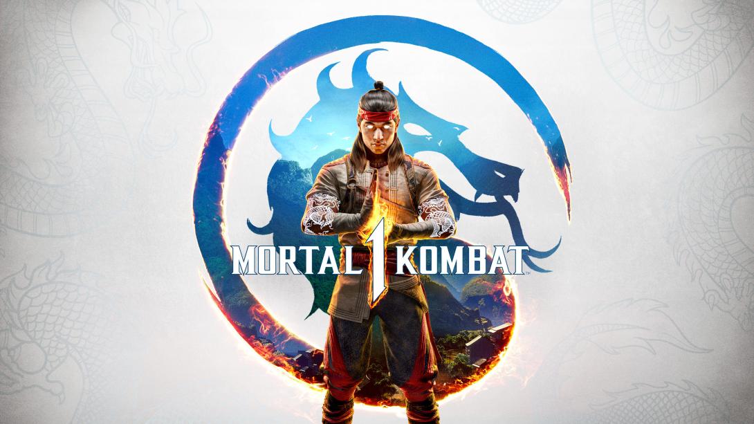 Logo de un monje con el fondo de pantalla de Mortal Kombat