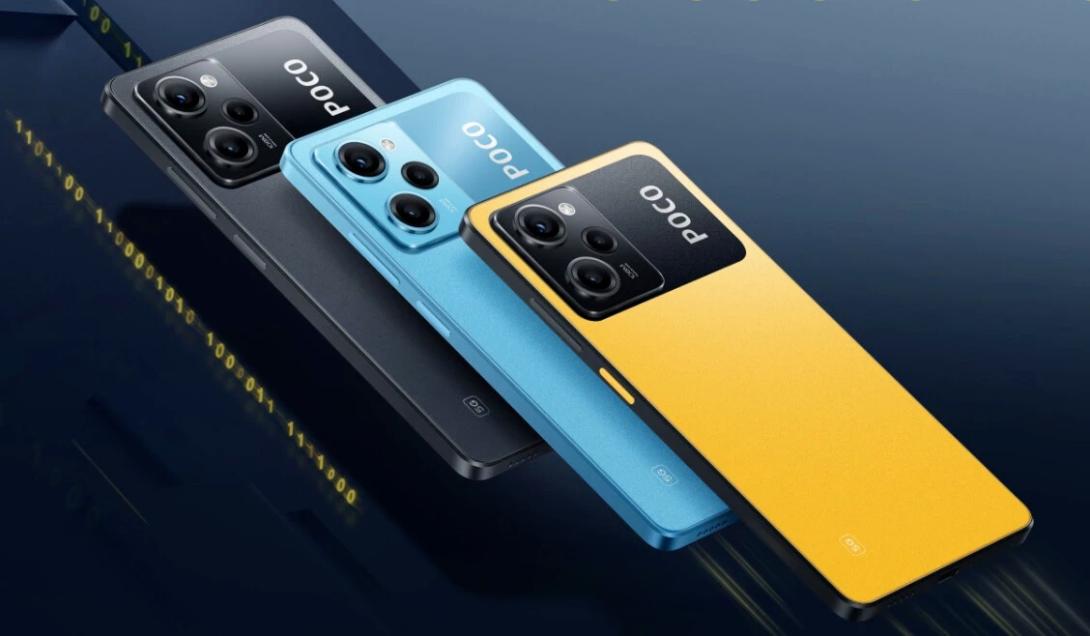 Imagen de tres celulares: uno negro, otro azul aguamarina y uno amarillo.