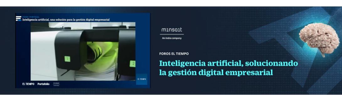 Foro virtual: Inteligencia artificial, una solución para la gestión digital empresarial.